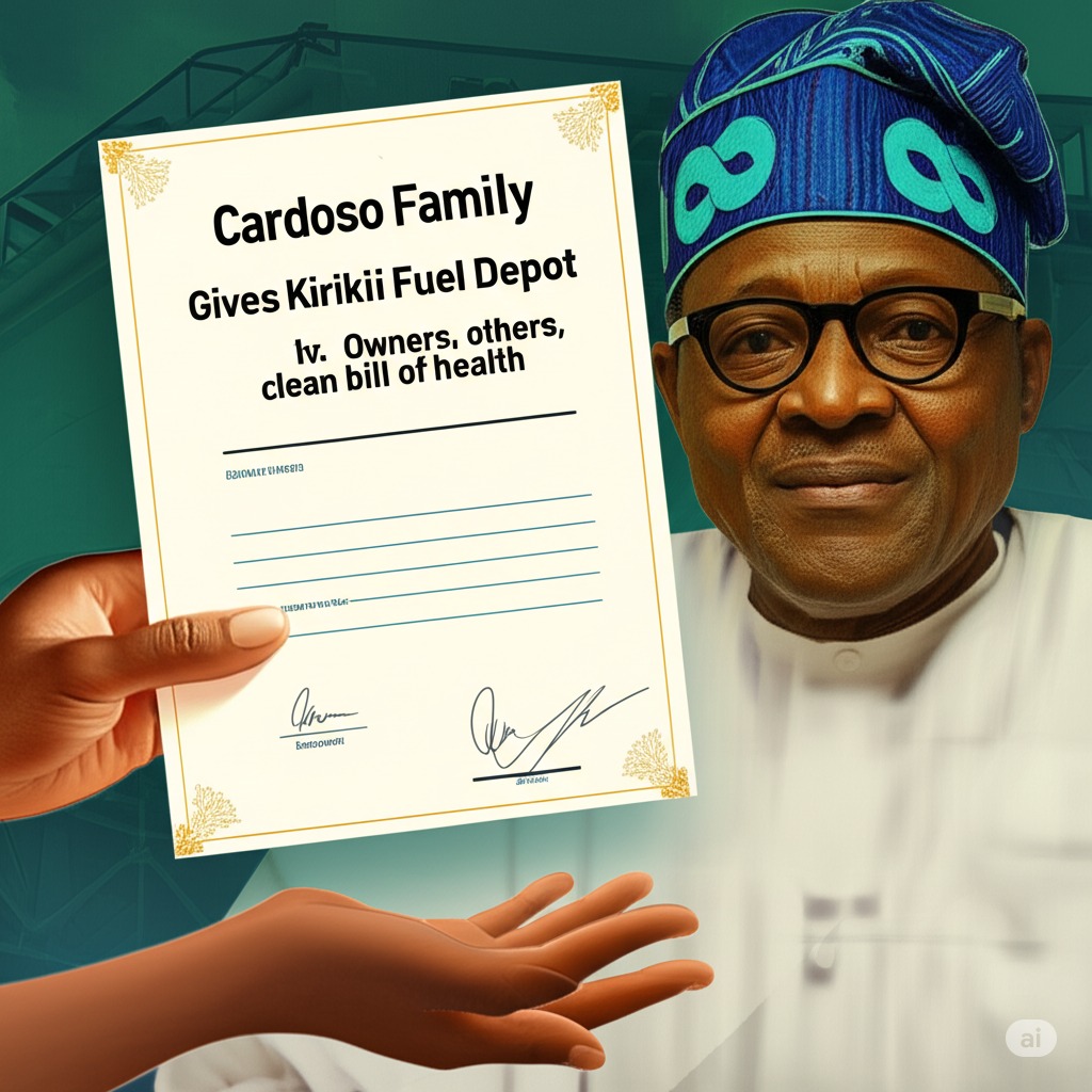 Cardoso Family gives Kirikiri Fuel Depot Owners, others, clean bill of health